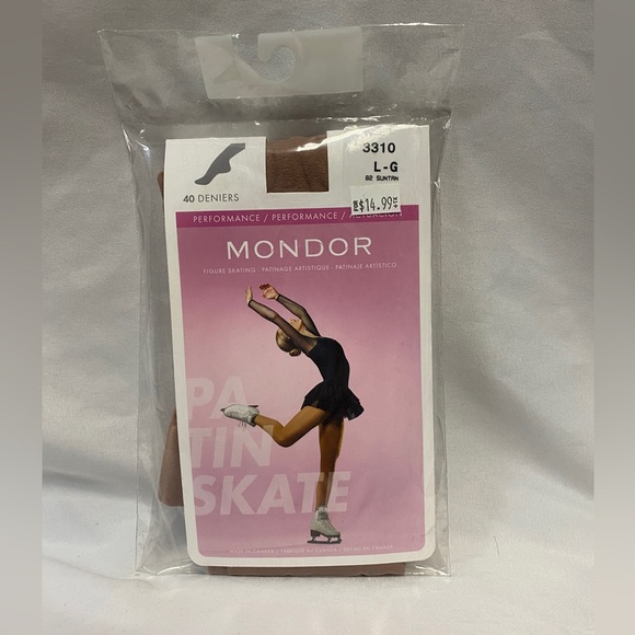 Mondor 3310 Women’s Suntan Tights - Picture 1 of 5